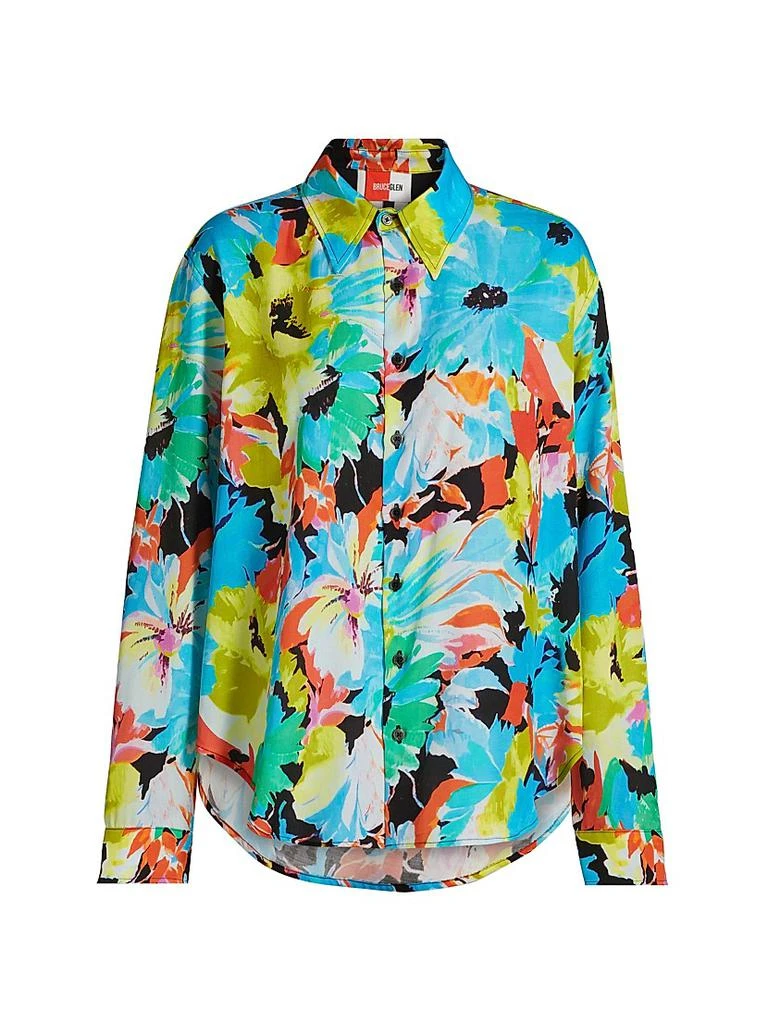 BruceGlen Brite Floral Button-Up Shirt 1