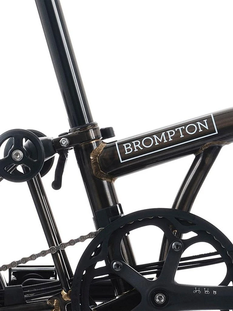 Brompton Bikes C Line 12 Speed Mid Handlebar Folding Bike 5