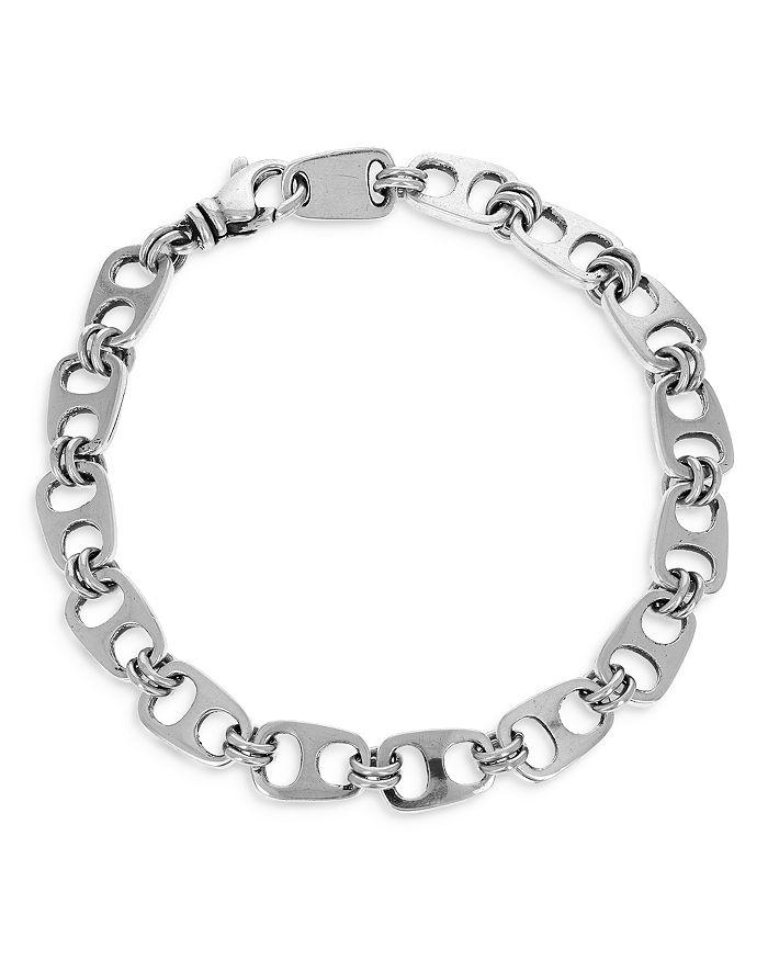 King Baby Sterling Silver Small Single Pop Top Bracelet