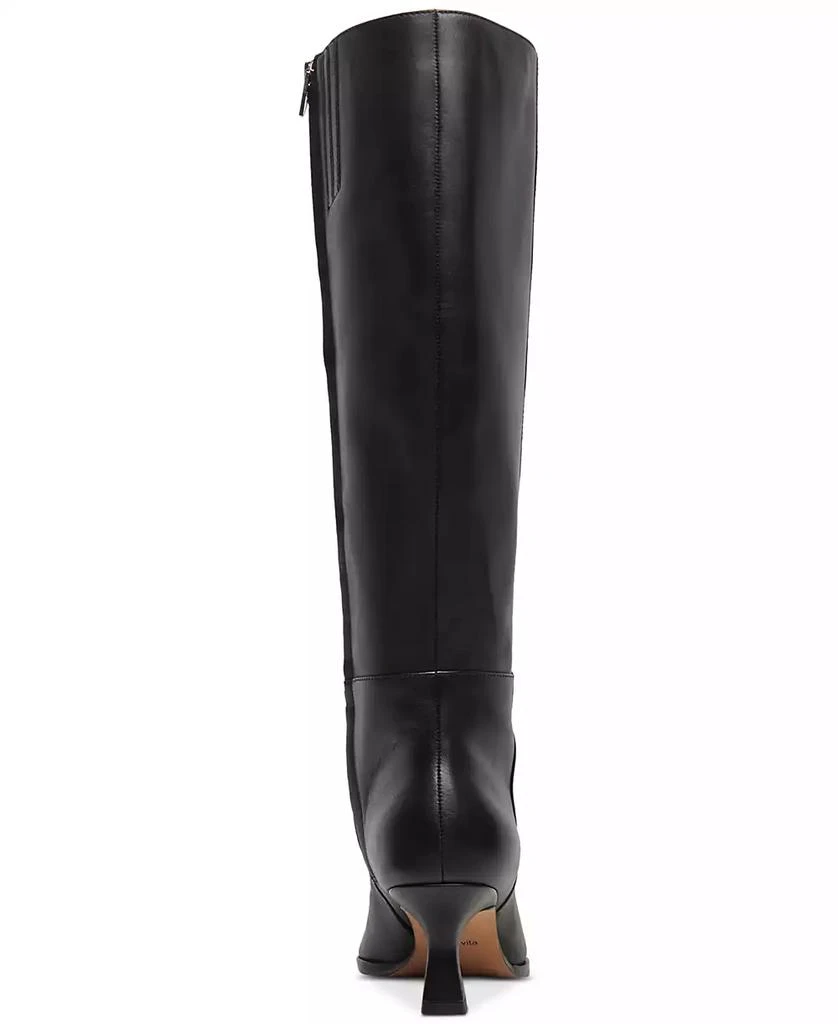 Dolce Vita Women's Auggie Wide-Calf Pointed-Toe Kitten-Heel Tall Dress Boots 3