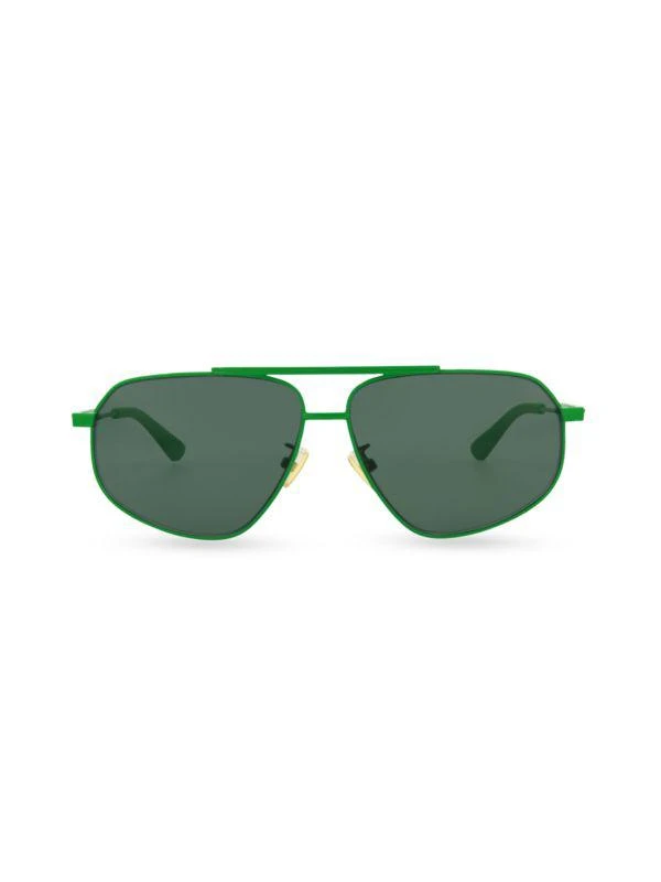 Bottega Veneta 61MM Aviator Sunglasses 1