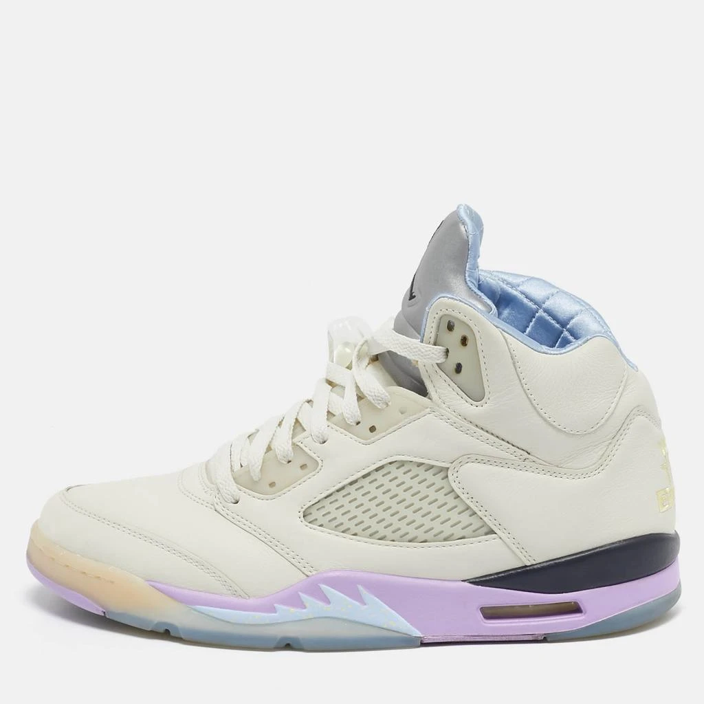 Jordan Jordan Cream Leather Jordan 5 Retro DJ Khaled We The Best Sail Sneakers Size 45 1