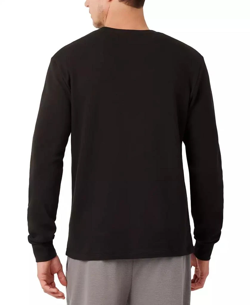 Lacoste Men's Small Croc Thermal Long Sleeve T-Shirt 4