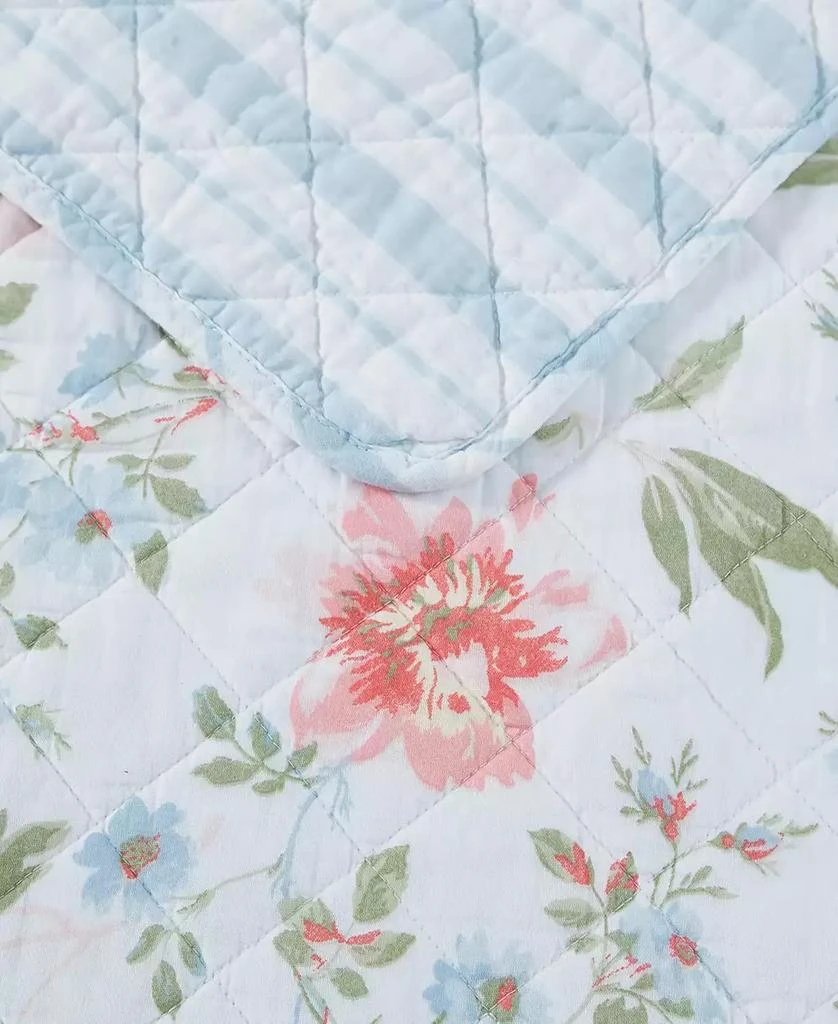 Laura Ashley Emilie Reversible 3 Piece Quilt Set 4