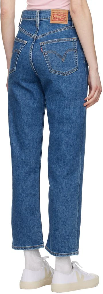 Levi's Blue Ribcage Jeans 3