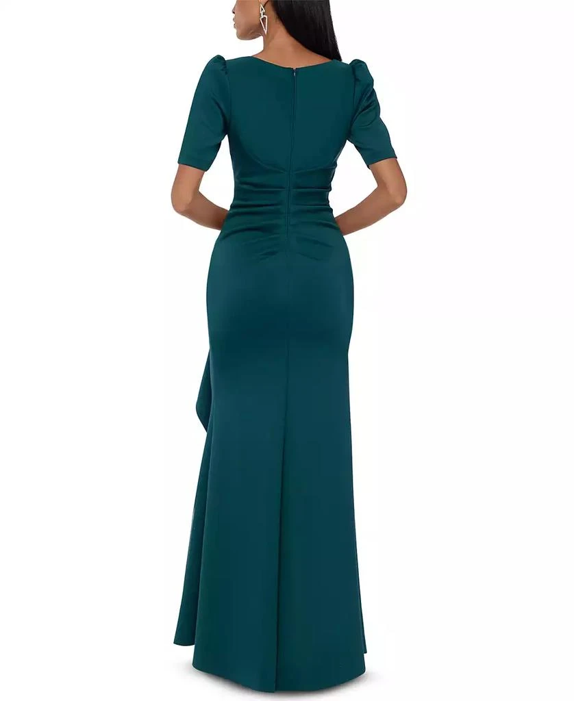 XSCAPE Petite Puff-Sleeve Gown 2