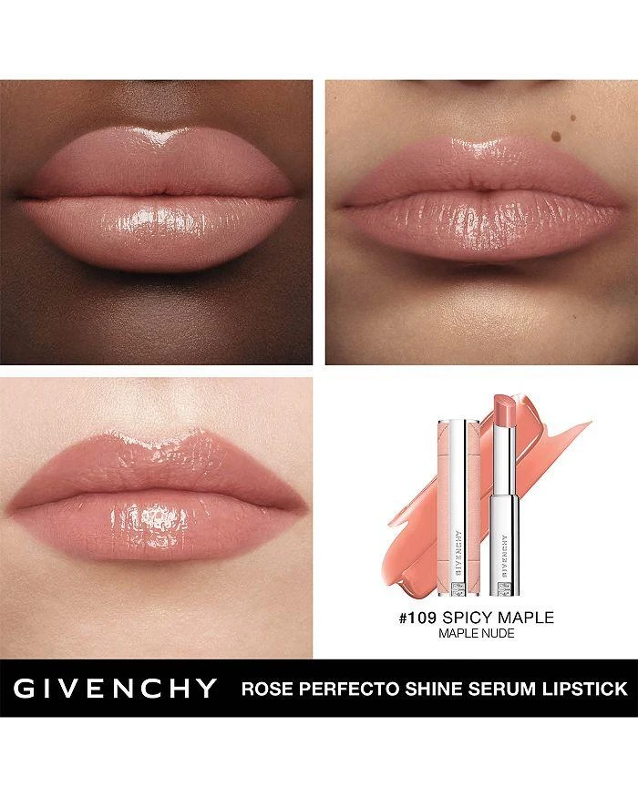 Givenchy Rose Perfecto Shine Serum Lipstick 0.11 oz. 2