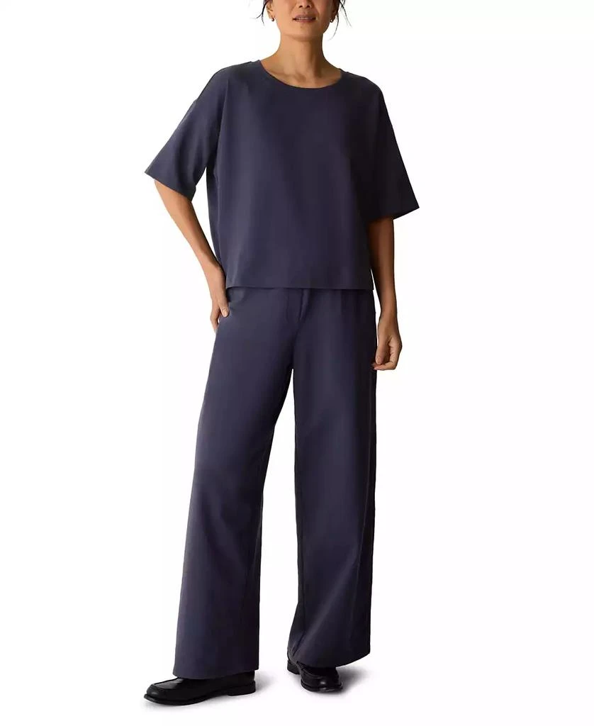 Eileen Fisher Women
s Crewneck Boxy T-Shirt