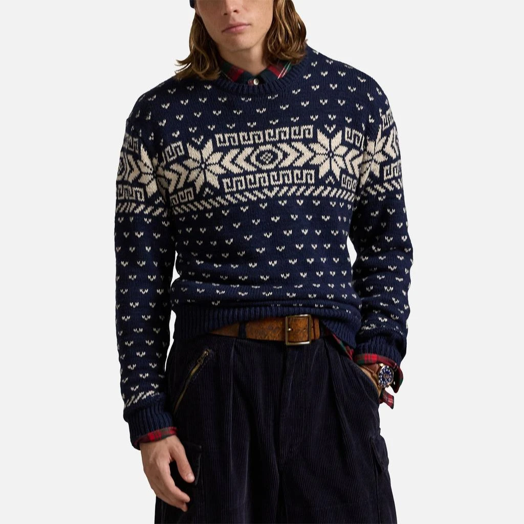 Ralph Lauren Polo Ralph Lauren Cotton-Blend Fairisle Jumper 2