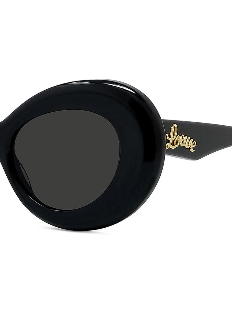Loewe Curvy 47MM Oversized Oval Sunglasses - Accessories  display picture 2