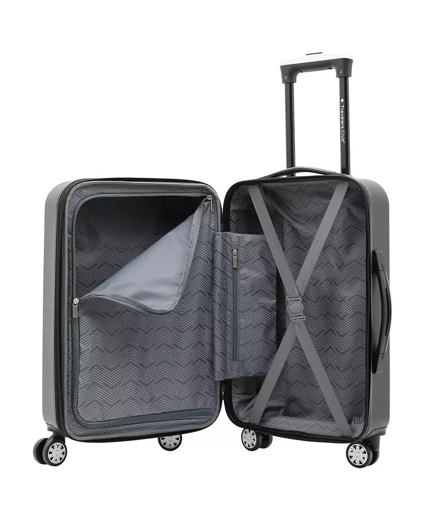 Travelers Club 3-Pc. Shannon Spinner Expandable Luggage Set