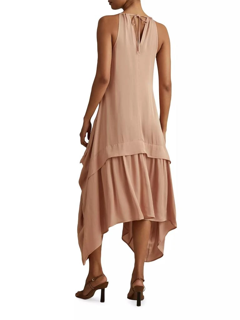 REISS Demi Sleeveless Handkerchief Dress 3