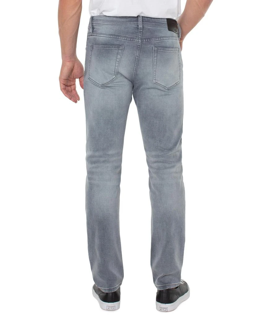 Liverpool Los Angeles Kingston Modern Straight Eco-Friendly Grey Denim 2