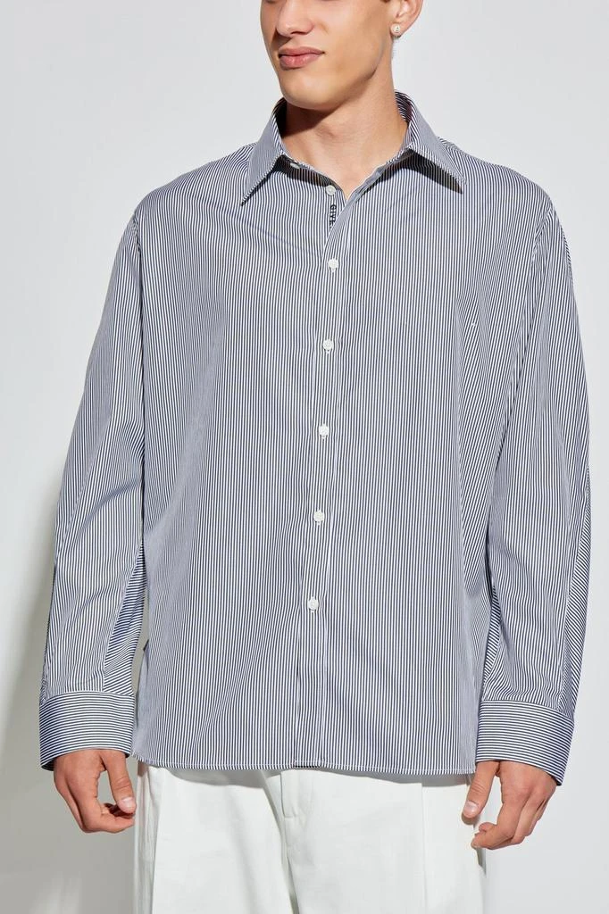 Givenchy Givenchy Striped Collared Long-Sleeve Shirt 2