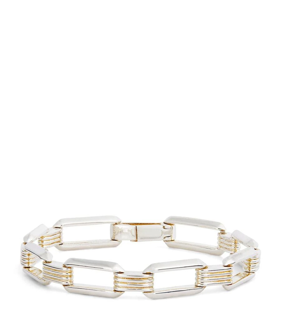 Nialaya Sterling Silver Link Bracelet 1