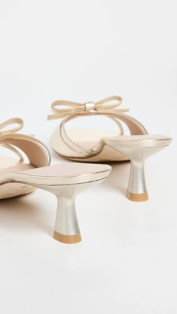 Stuart Weitzman Felicity Bow 50mm Slides 3