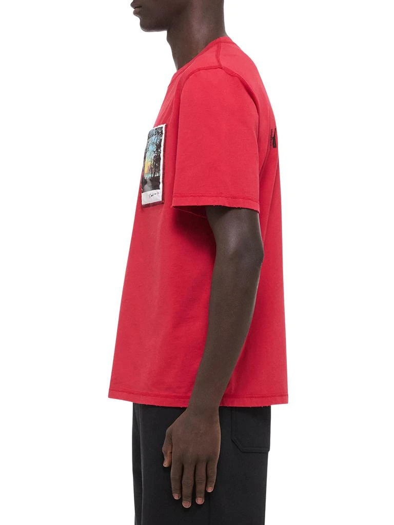 Helmut Lang Postcard Cotton Crewneck T-Shirt 3