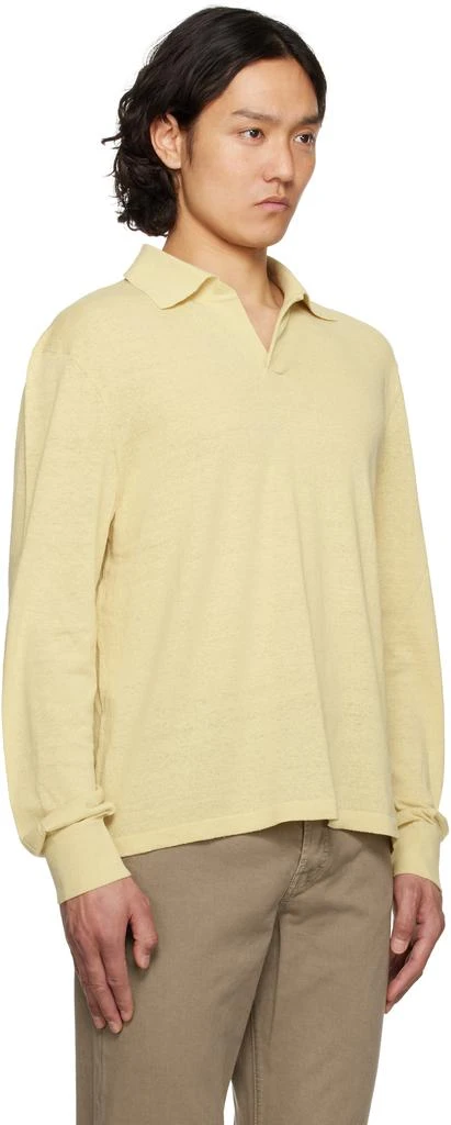 The Row Yellow Stafford Polo 2