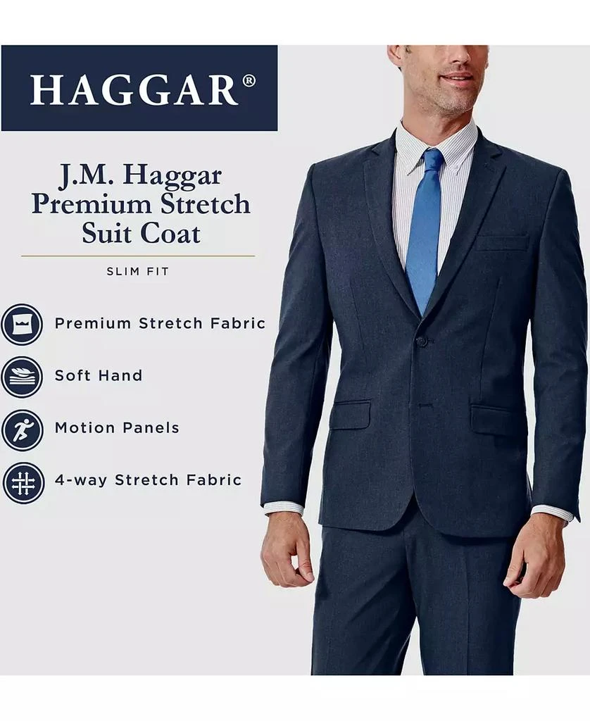 Haggar JMH Men's 4 Way Stretch Slim Fit  Suit Jacket 4