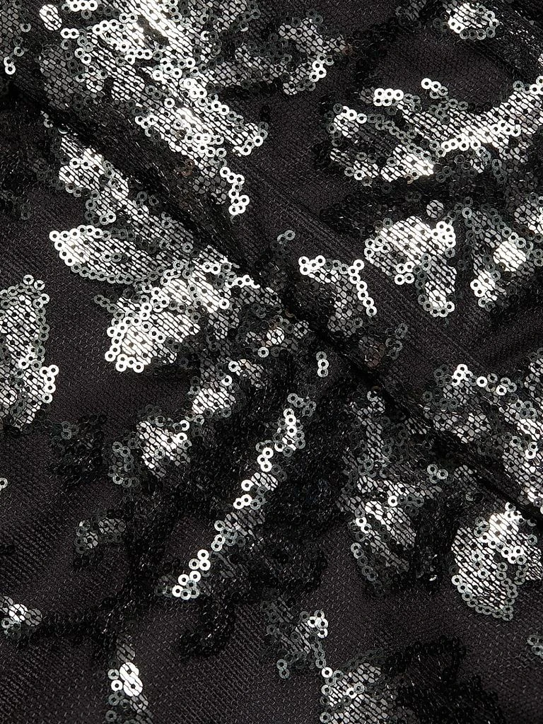 Pamella Roland Sequin Tulle Off-The-Shoulder Gown 7