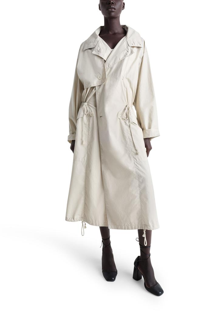 Lemaire Light hooded trench - Coats - Free Shipping - BeyondStyle