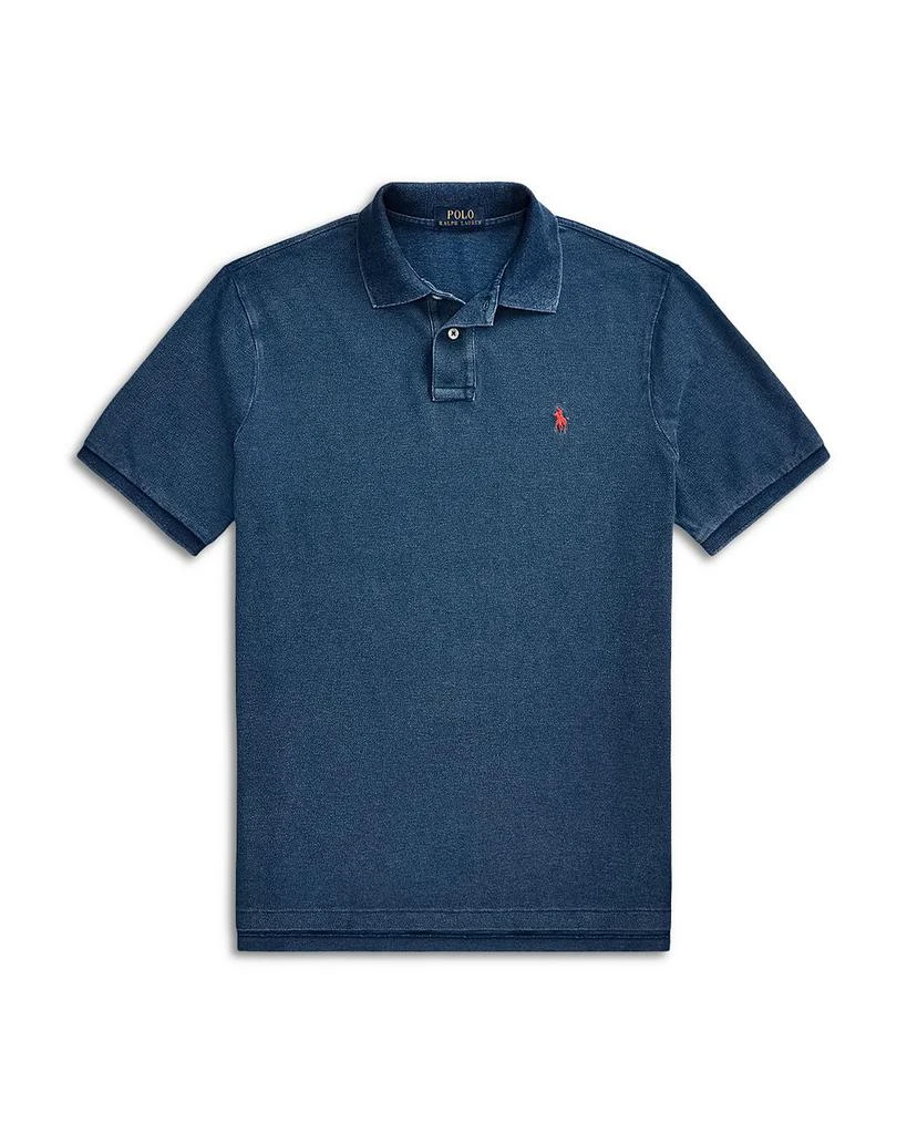Ralph Lauren Classic Fit Indigo Mesh Polo Shirt 5