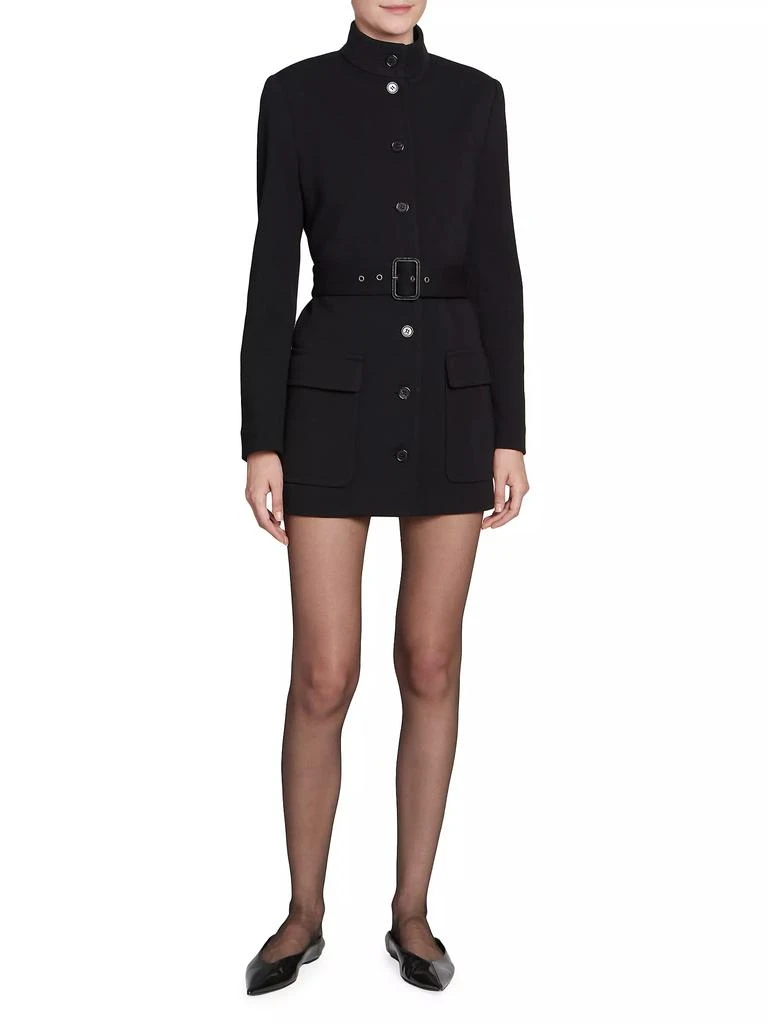 Yves Saint Laurent Tunic Jacket in Wool-Blend Jersey 3