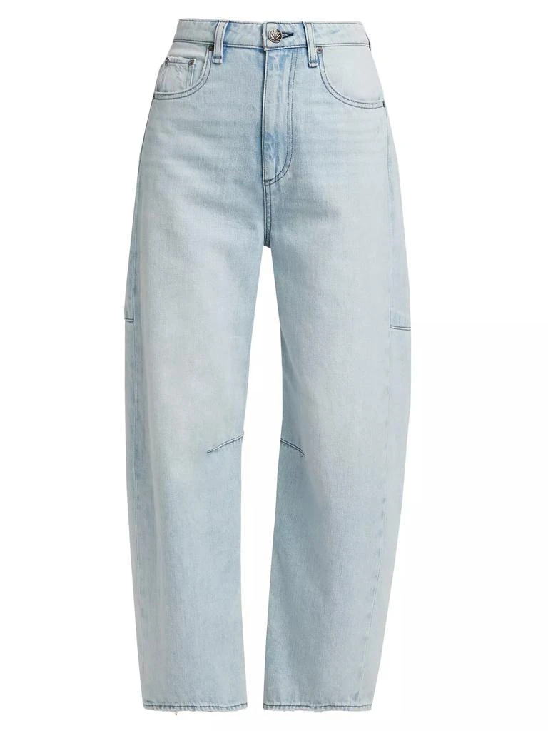Rag & Bone Charlie High-Rise Barrel-Leg Jeans 1