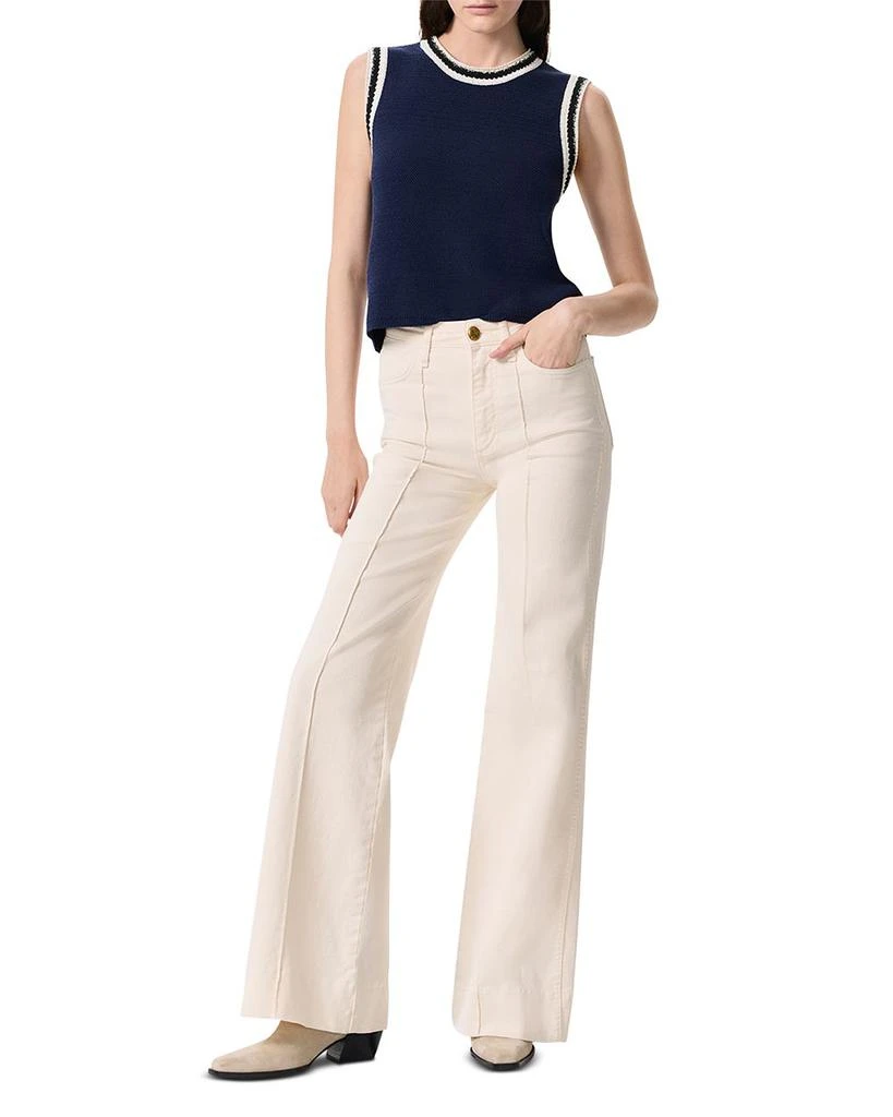Rag & Bone Skylar High Rise Jeans in Ecru 4
