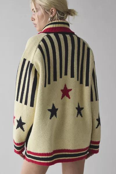Jaded London Jaded London Team 23 Knitted Zip-Up Jacket