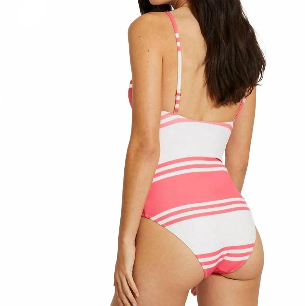 LEMLEM Elene One Piece Swimsuit In Ayele Fragaria