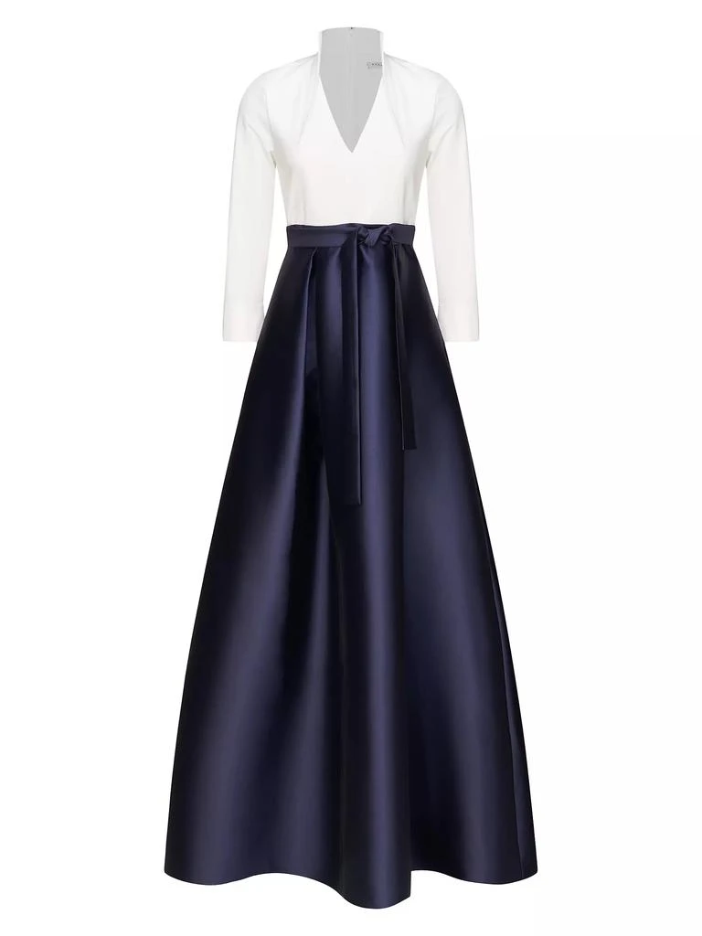 Kay Unger Phoebe Swan-Neck Gown 1