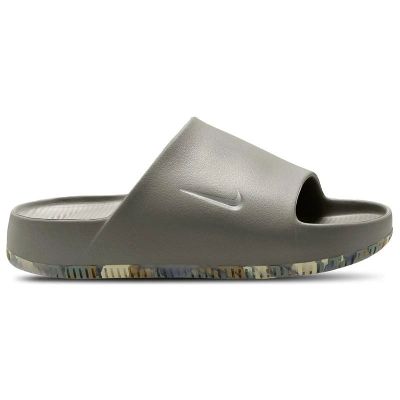 Calm Gray Nike Slides Mens Buy NIKE Calm Sandals Grey Color Men