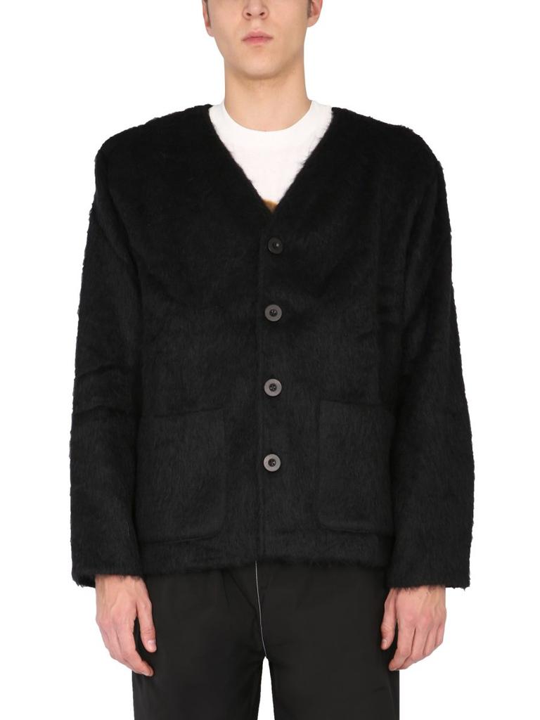 Our Legacy Textured Cardigan - Black - IT/FR48