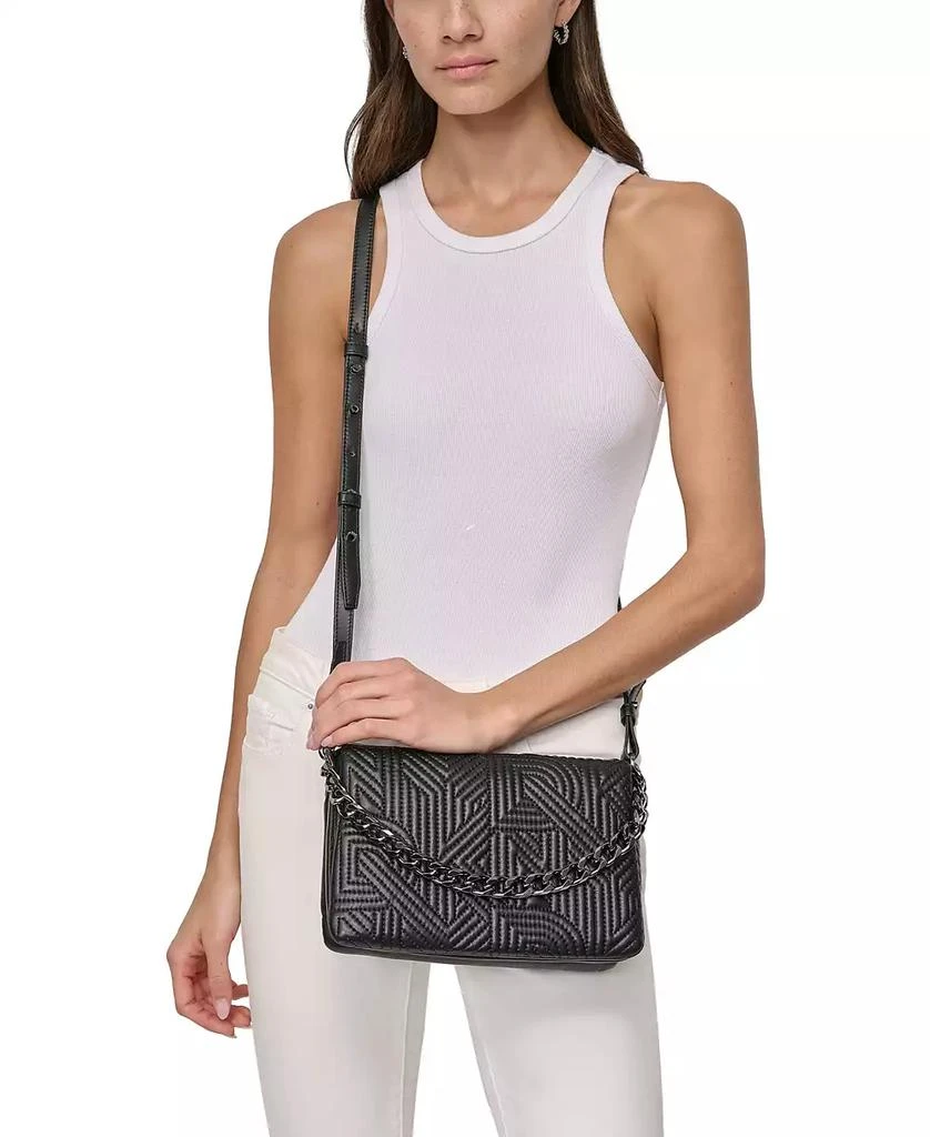 DKNY Desiree Small Flap Crossbody 1