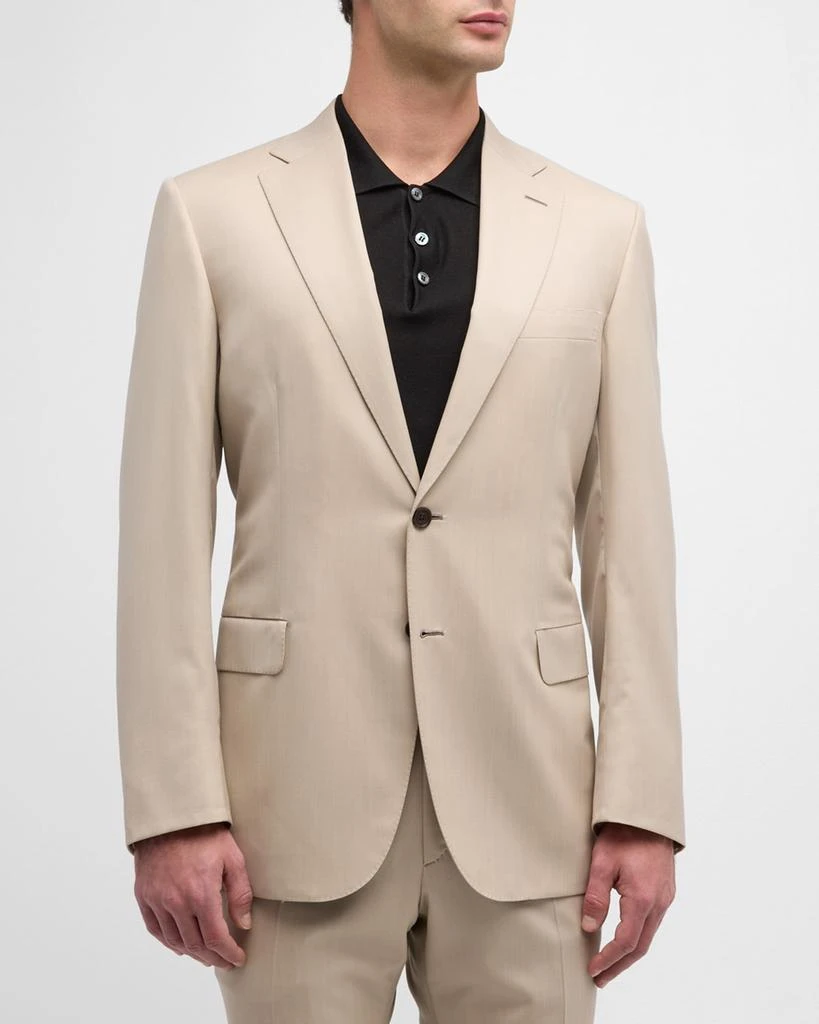 Brioni Men's Twill Wool Suit 4