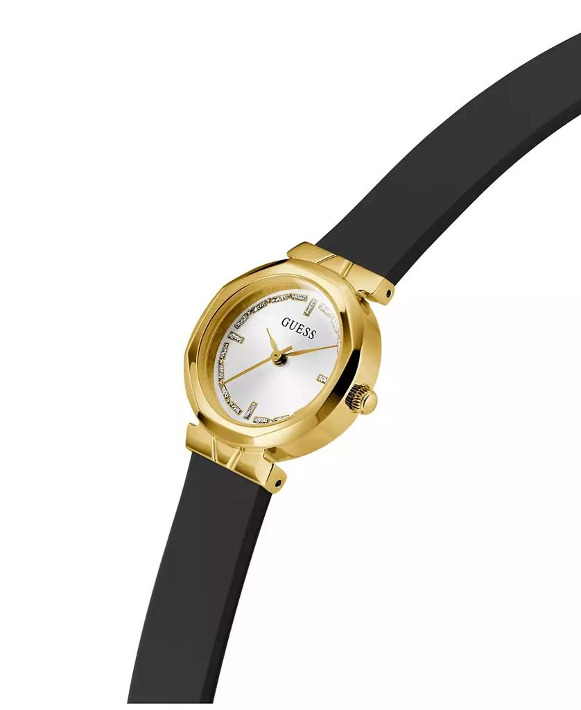 GUESS Women
s Black Gold Tone Analog Watch, 26mm 3