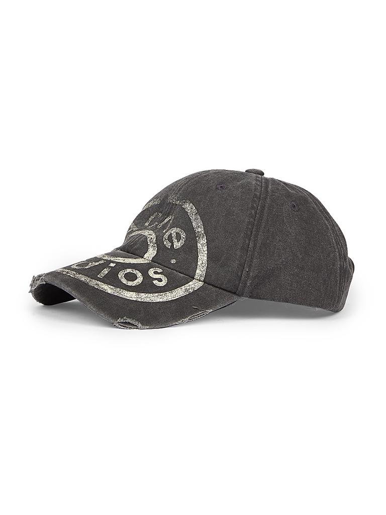 Acne Studios Carliy Logo Cotton Baseball Cap