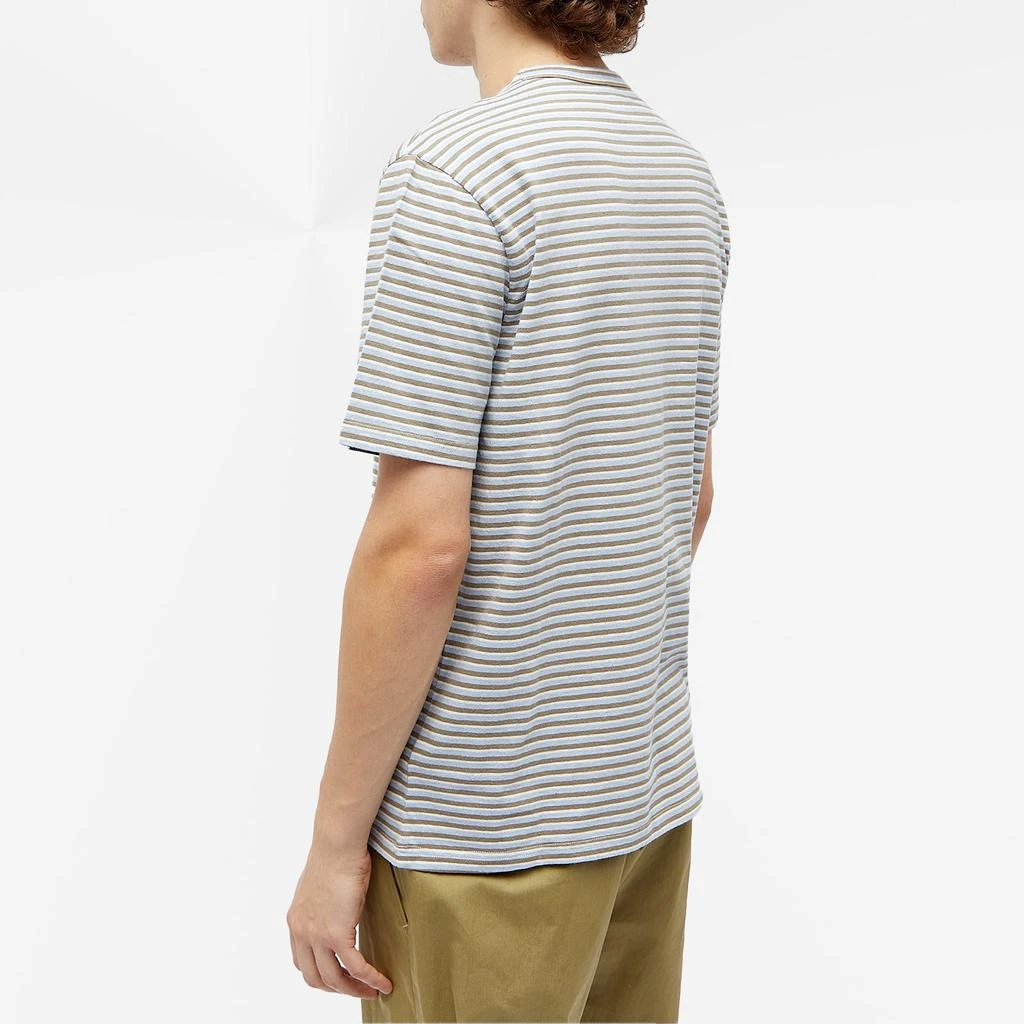 Officine Générale Officine Générale Slub Cotton Stripe T-Shirt 3