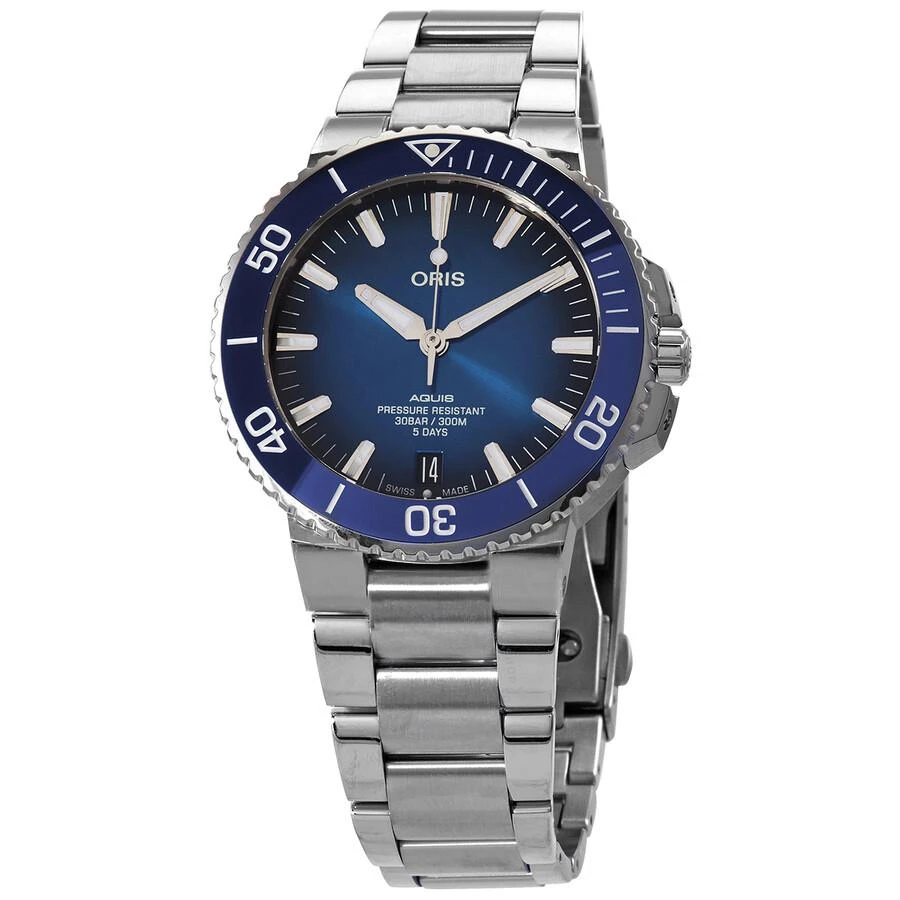Oris Aquis Automatic Blue Dial Men's Watch 01 400 7763 4135-07 8 24 09PEB 1