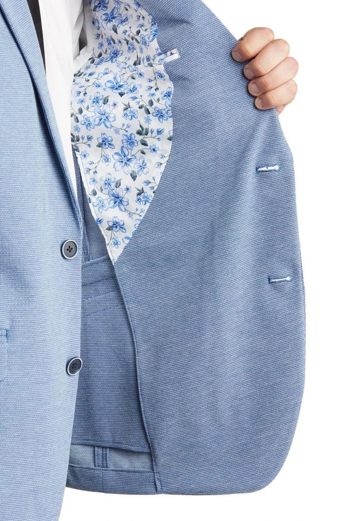 SAVILE ROW CO Textured Neat Knit Sport Coat 3