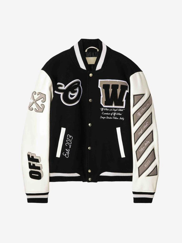 Off-White Off-White Varsity Bomber Jacket 1