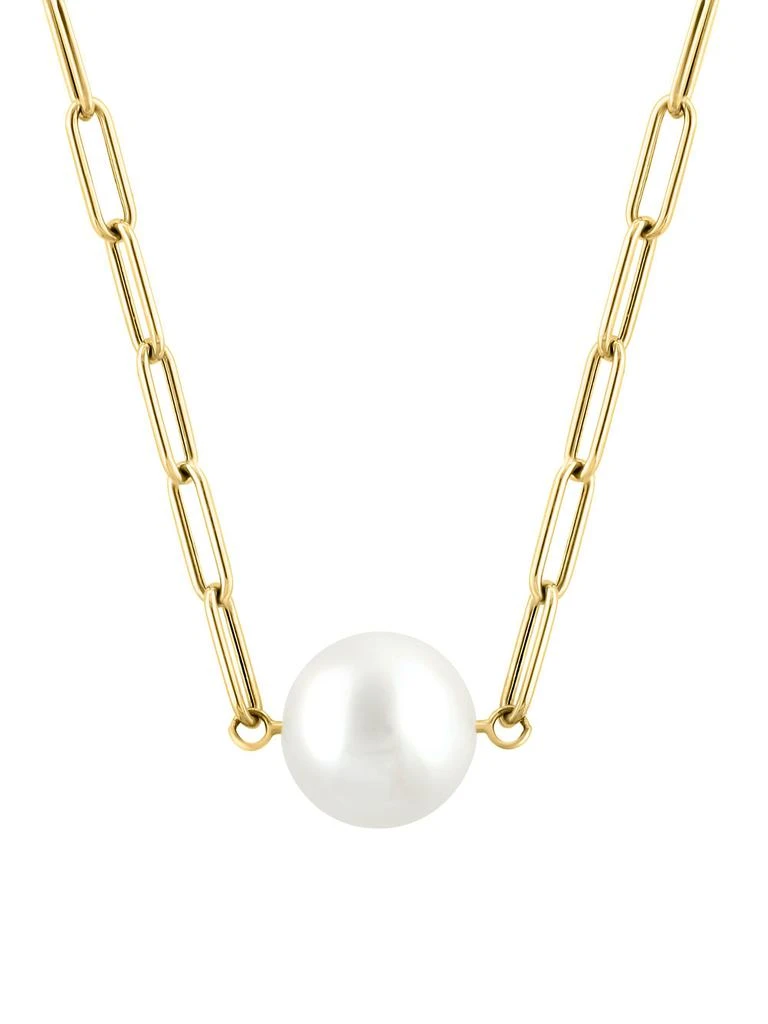Effy ​14K Yellow Gold 
Freshwater Pearl Pendant Necklace