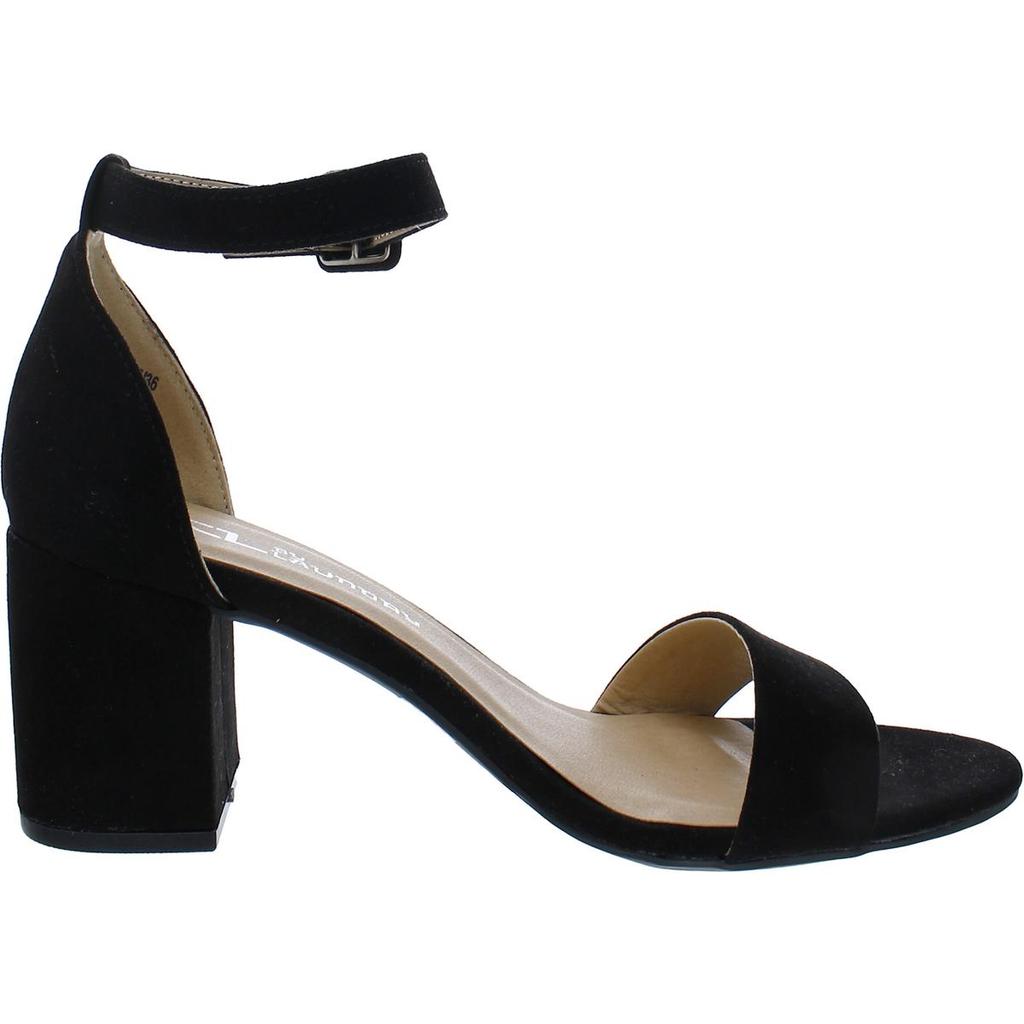 CL By Laundry Jody  Womens Ankle Strap Open Toe Heels