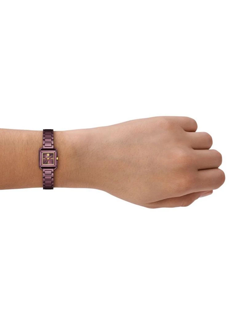 Tory Burch The Kira Square Small Watch, 18mm x 18mm 2