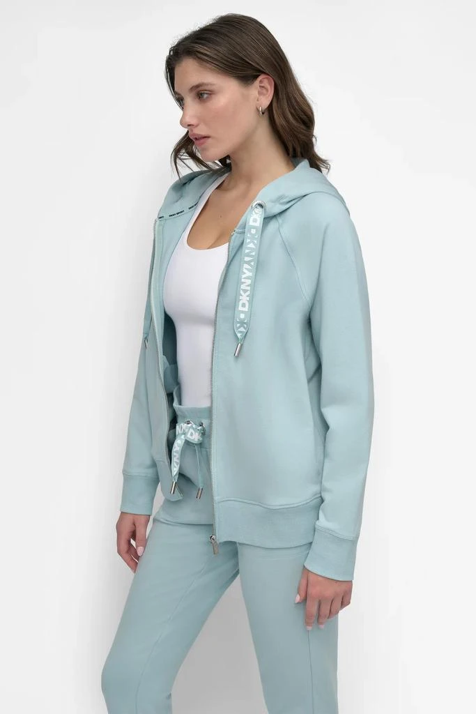 DKNY LOGO DRAWSTRING HOODIE 3