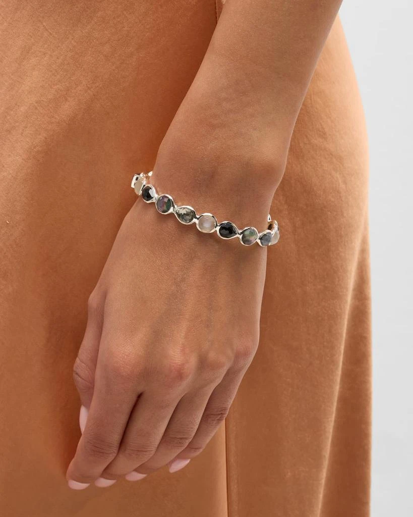 Ippolita 925 Rock Candy All Around Hinged Bangle in Black Tie 2