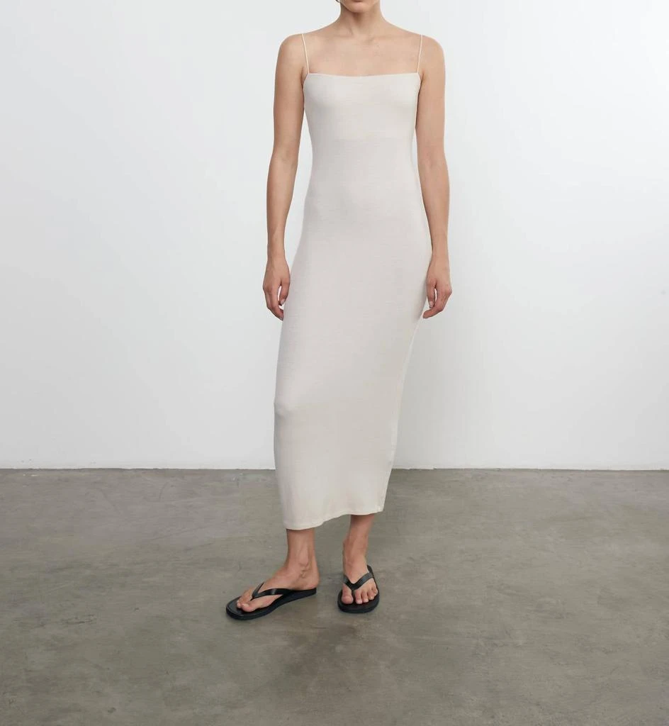 Enza Costa Enza Costa - SILK KNIT ESSENTIAL STRAPPY DRESS