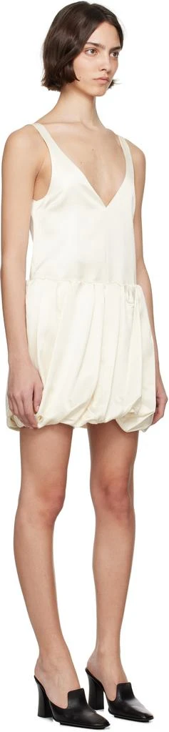 JW Anderson Off-White Rolled Hemline Cami Minidress 2