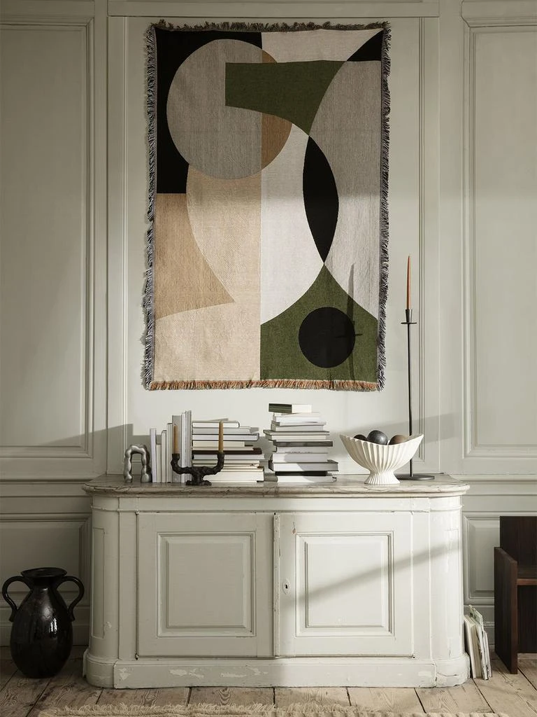 Ferm Living Entire Tapestry Cotton Blanket 1